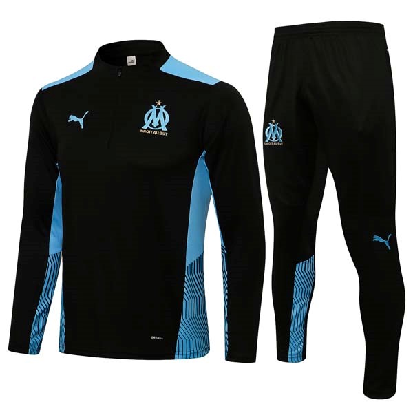 Sweatshirts Marseille 2022 Schwarz Blau